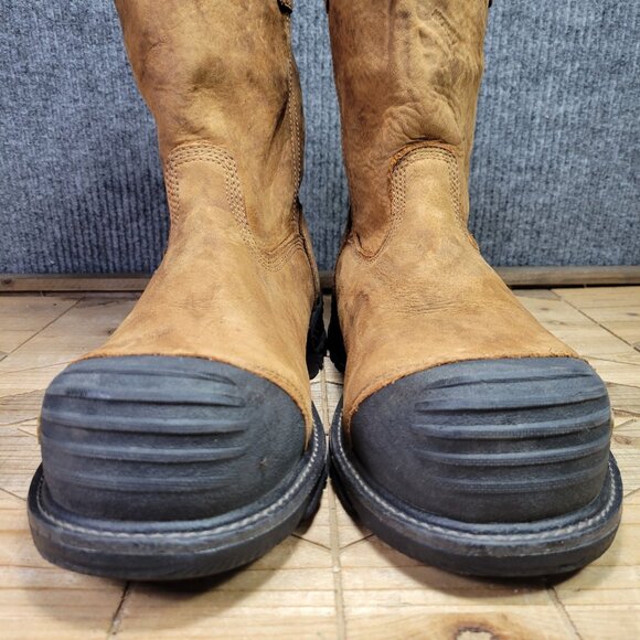 Georgia Boot Rumbler Mens 10.5W WIDE Composite Waterproof Pull-on Work GB00286 - Picture 4 of 14